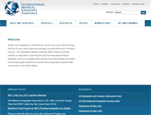 Tablet Screenshot of imgtaskforce.org